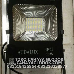 lampu sorot merk audalux warmwhite 3000k 50 watt