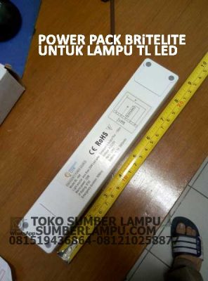 emergency powerpack led merk britelite