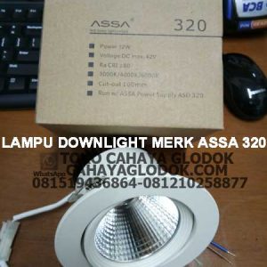 lampu downlight led merk assa 320