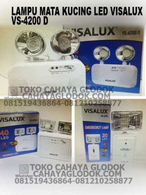 lampu emergency mata kucing led visalux