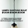 lampu gantung bulat akrilik