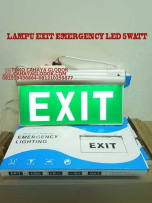 lampu tanda keluar darurat led