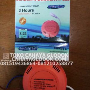 powerkit emergency untuk lampu downlight led