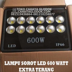 lampu sorot led 600 watt