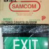 lampu exit merk samcom slm 18t-2