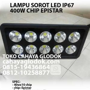lampu flood light ip67 400 watt