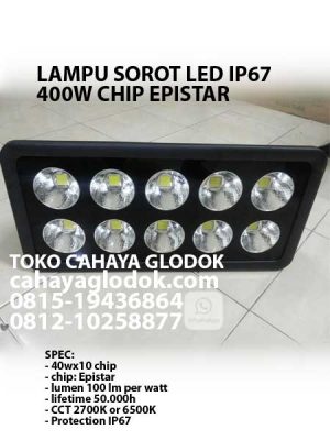 lampu flood light ip67 400 watt