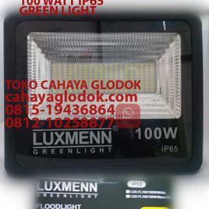 lampu sorot led merk luxmenn 100 watt