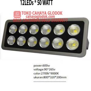 lampu sorot stadium 600 watt