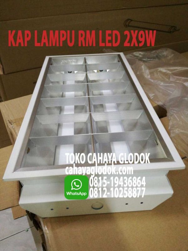 lampu rm led 2x9w