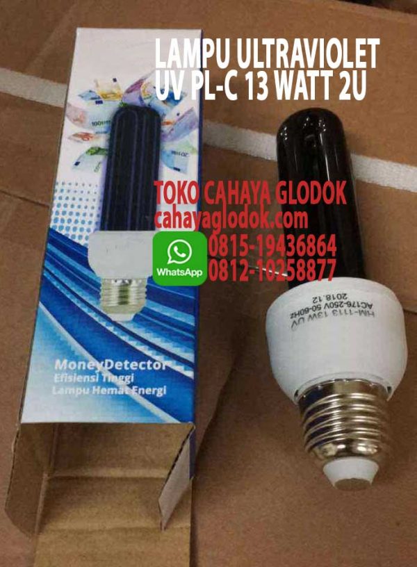 lampu plc uv 13 watt