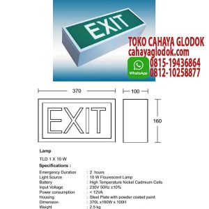 emergency exit box