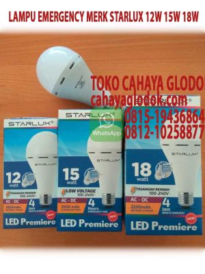 lampu emergency merk starlux