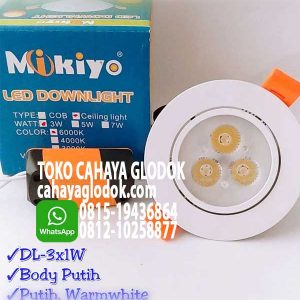 lampu downlight led mikiyo