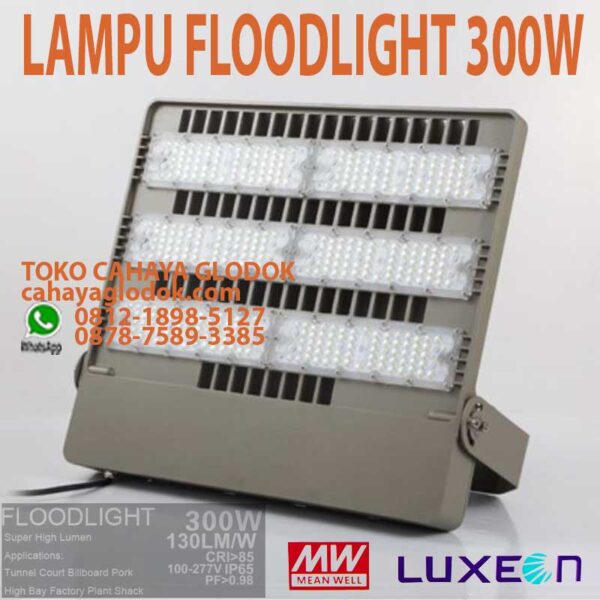lampu sorot floodlight 300w