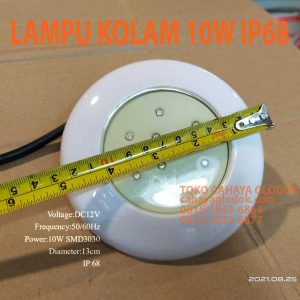 lampu kolam 10w ip68