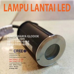 lampu lantai underground led