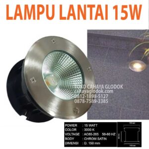 lampu lantai led 15w