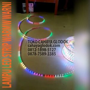 lampu strip warna warni
