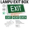 lampu exit box led