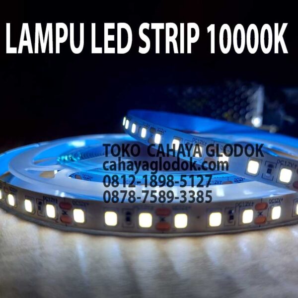 lampu led strip 10000k