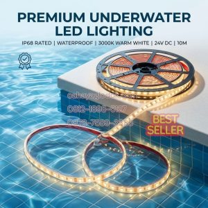 lampu led strip ip68 24v 10 meter