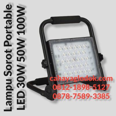 lampu sorot portable