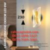 lampu dinding dekor 8w
