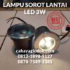 lampu sorot underground 3w
