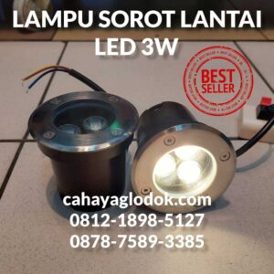 lampu sorot underground 3w