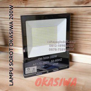 lampu sorot okasiwa 200w