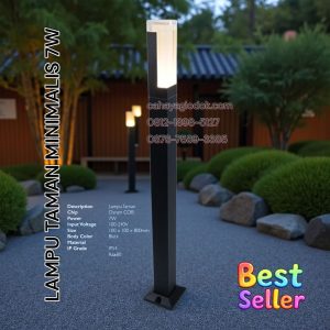 lampu taman minimalis 80cm