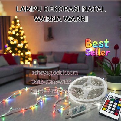 lampu dekorasi natal led