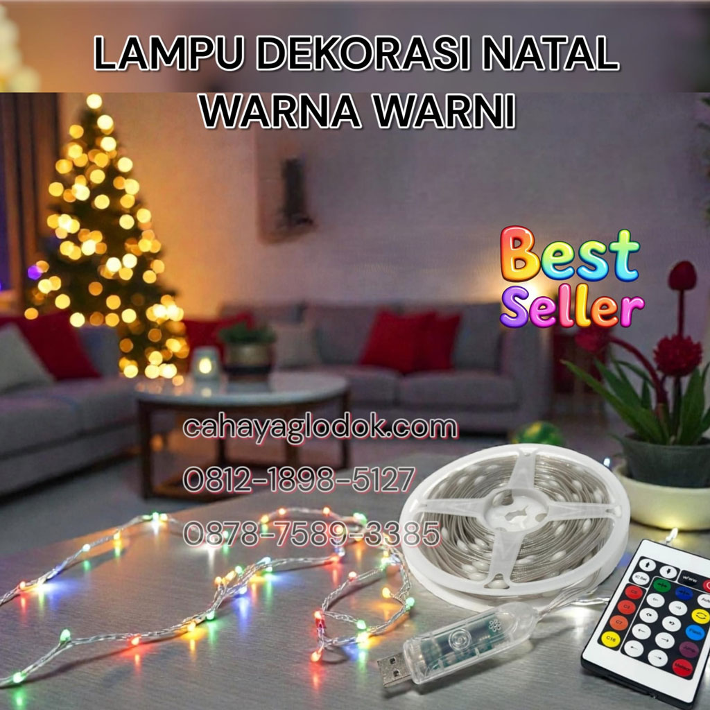 lampu dekorasi natal led