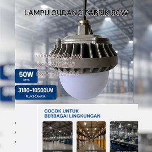 lampu gantung pabrik 50w