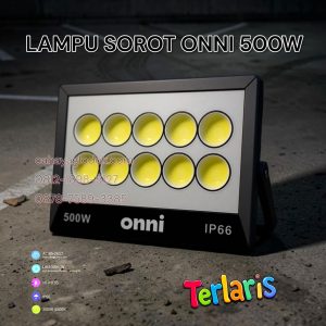 lampu sorot onni 500w led ip66