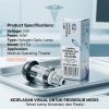 lampu operasi donar 24v 50w sh-52