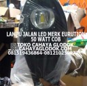 Lampu PJU LED merk Eurution 50 watt COB lampu pju led merk eurution