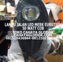 Lampu PJU LED merk Eurution 50 watt COB lampu pju led merk eurution