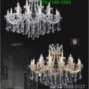 lampu gantung dekorasi kristal