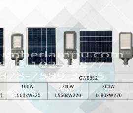 lampu jalan solar cell odea gw8862